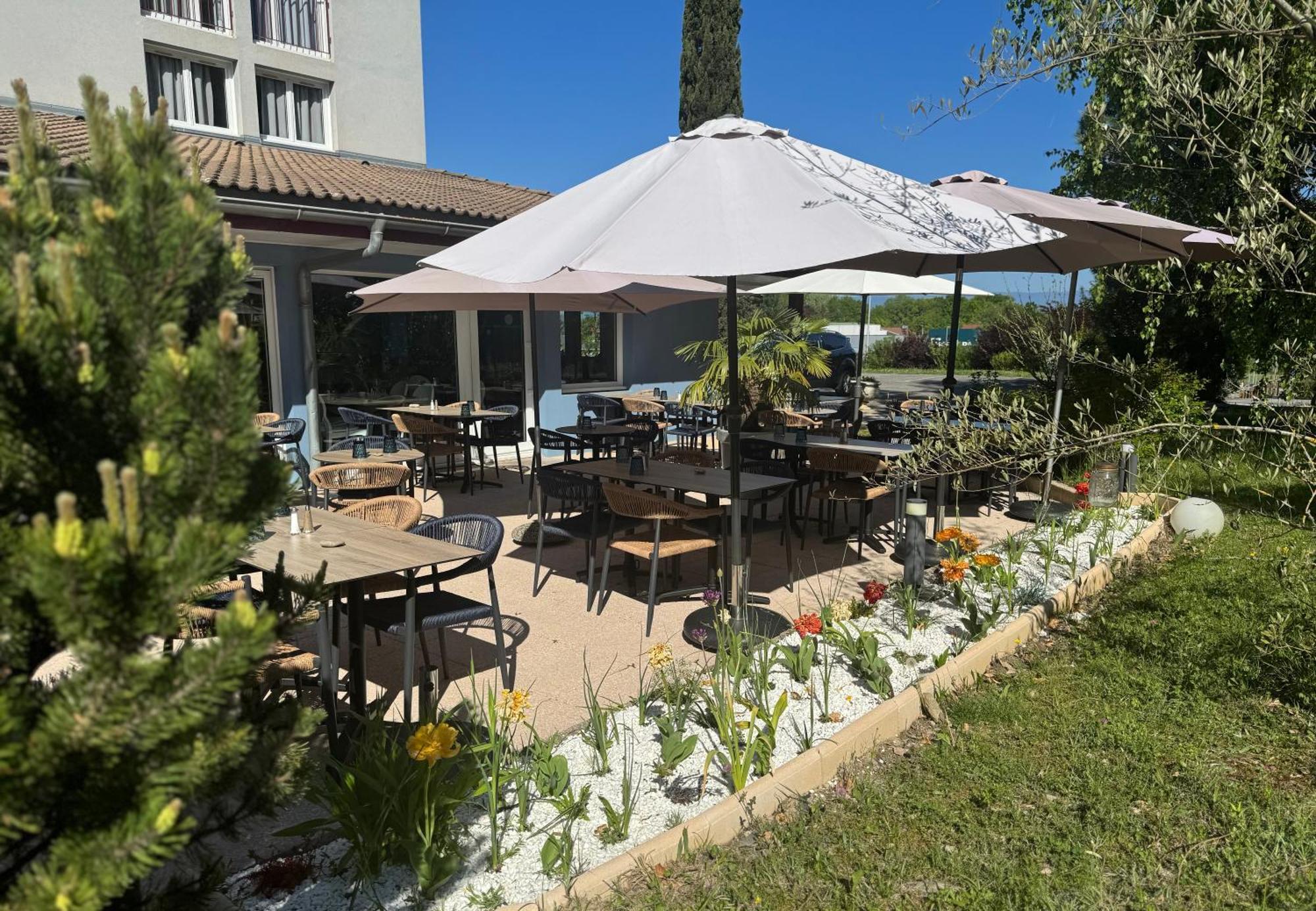Hotel Cote Sud Leman Thonon-les-Bains Buitenkant foto