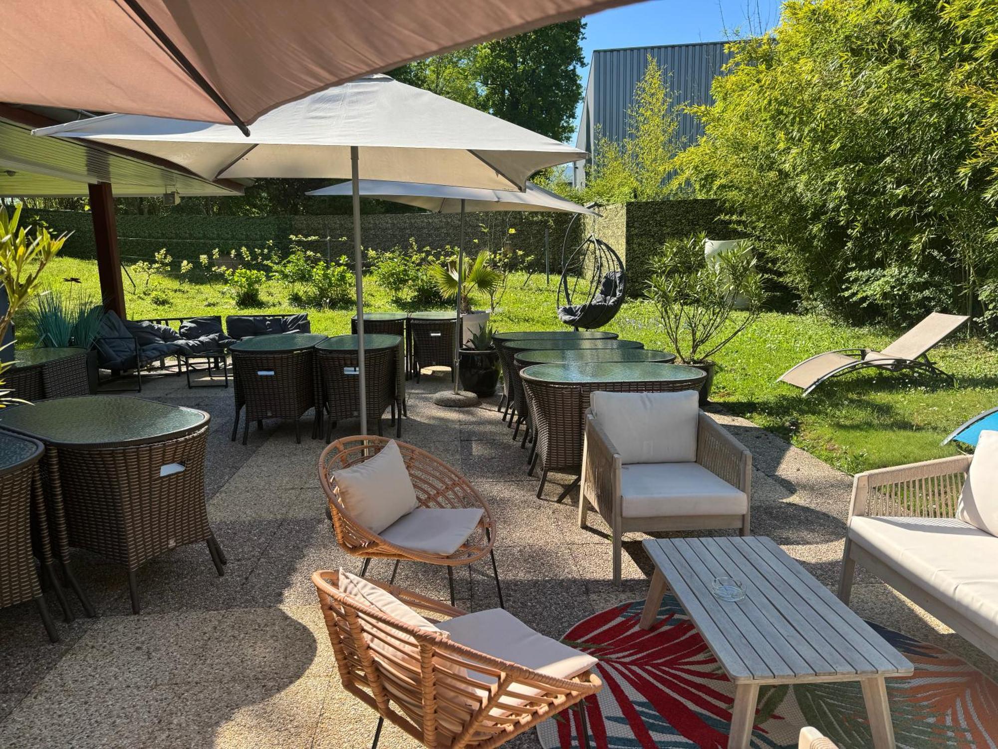 Hotel Cote Sud Leman Thonon-les-Bains Buitenkant foto